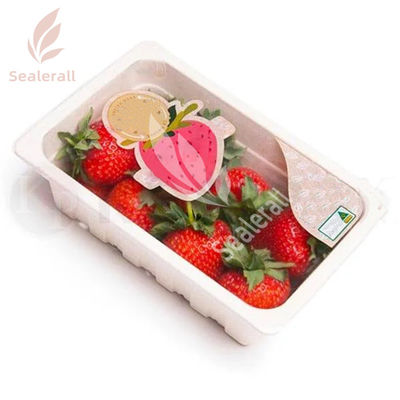 Sealer del vassoio per mappe personalizzato automatico per fragole fresche 220V / 50HZ