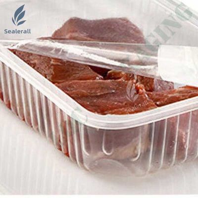 comprare Macchina elettrica di sigillamento automatico del vassoio di carne di maiale cotta online manufacture