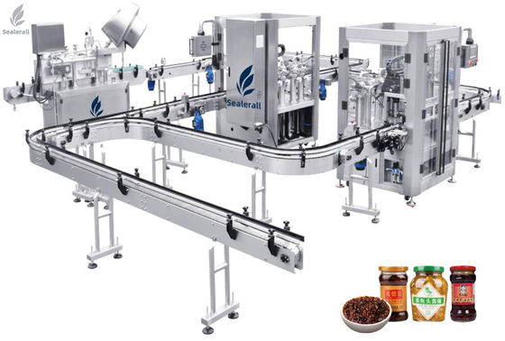 comprare Alta velocità di efficienza energetica salsa automatico di riempimento di bottiglie automatico di imballaggio liquido online manufacture