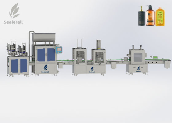 comprare Linea di riempimento automatico di liquidi resistente alla corrosione Alta precisione online manufacture