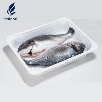 comprare Pesce vivo MAP amichevole per l'utente Macchina di sigillamento di scatole di plastica vassoio sigillatori imballaggi alimentari online manufacture