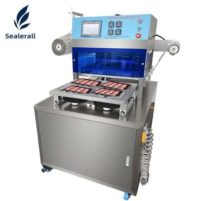 comprare Vertical Expansion 304 Stainless Steel Pneumatic Tray Sealer for Fully Automatic Cup Sealing fabbricazione online